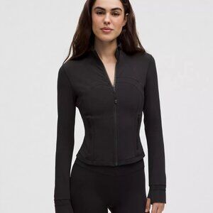Lululemon Define Cropped Jacket Nulu Black size 10